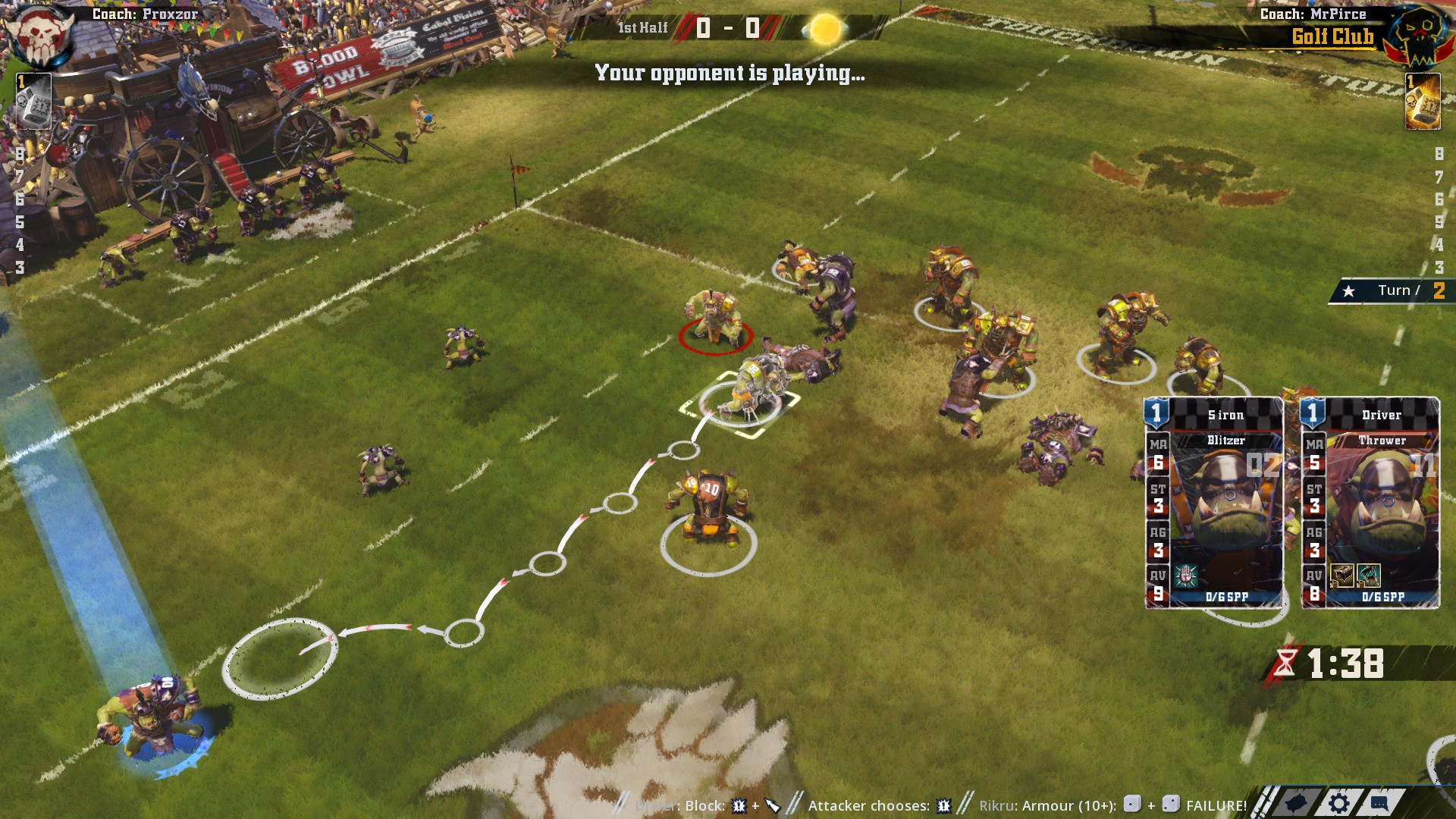 Blood Bowl II Game Review