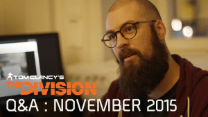 Tom Clancy’s The Division - Community Q&A : November 2015 video thumbnail
