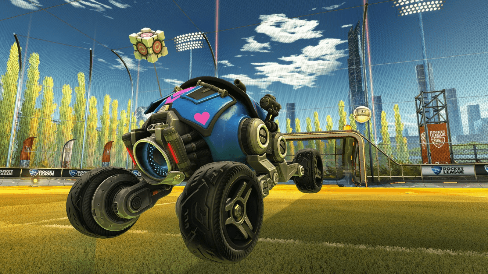 Rocket League Crosses Over With Portal news header