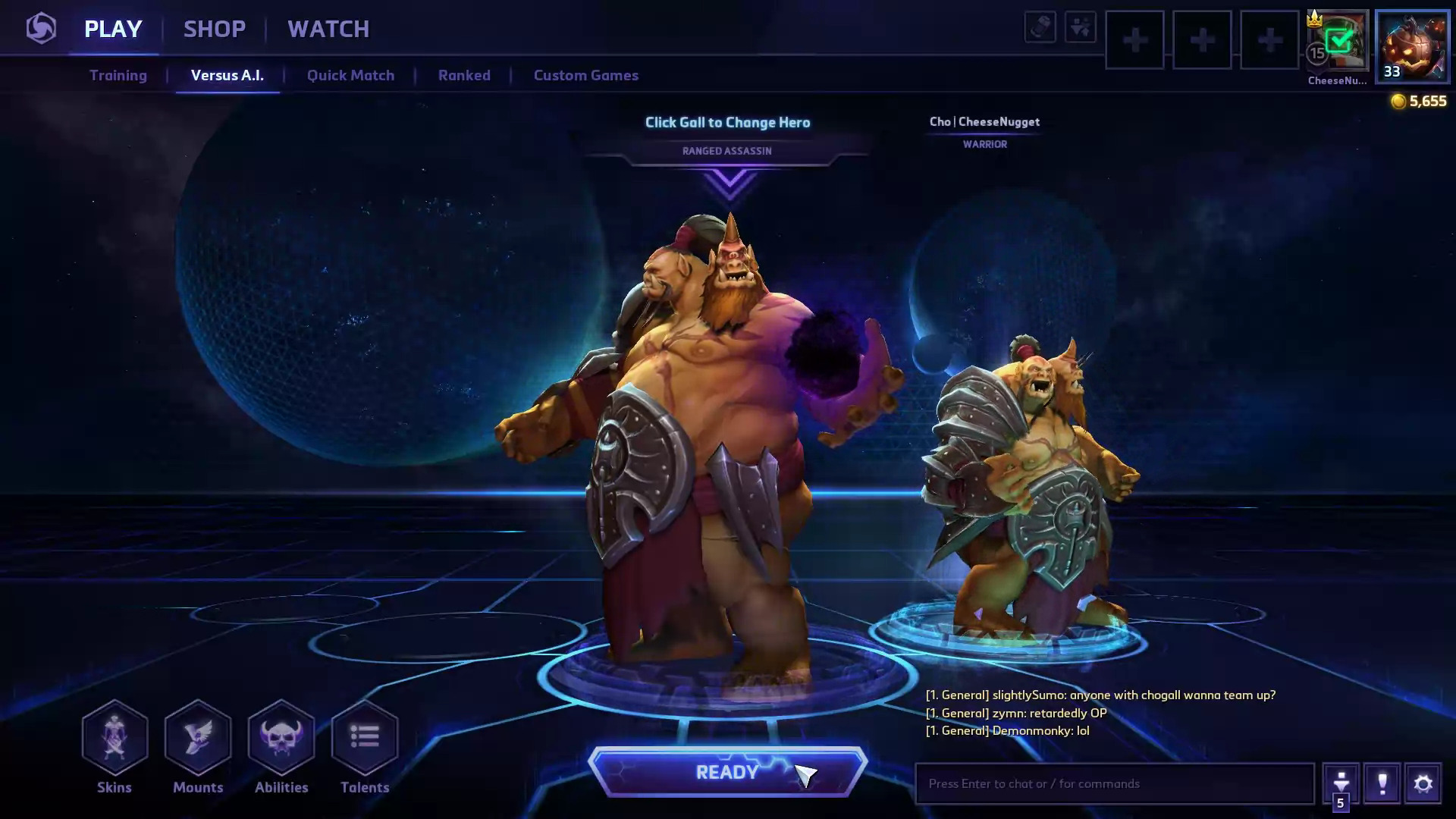 Heroes of the Storm – Cho'Gall 