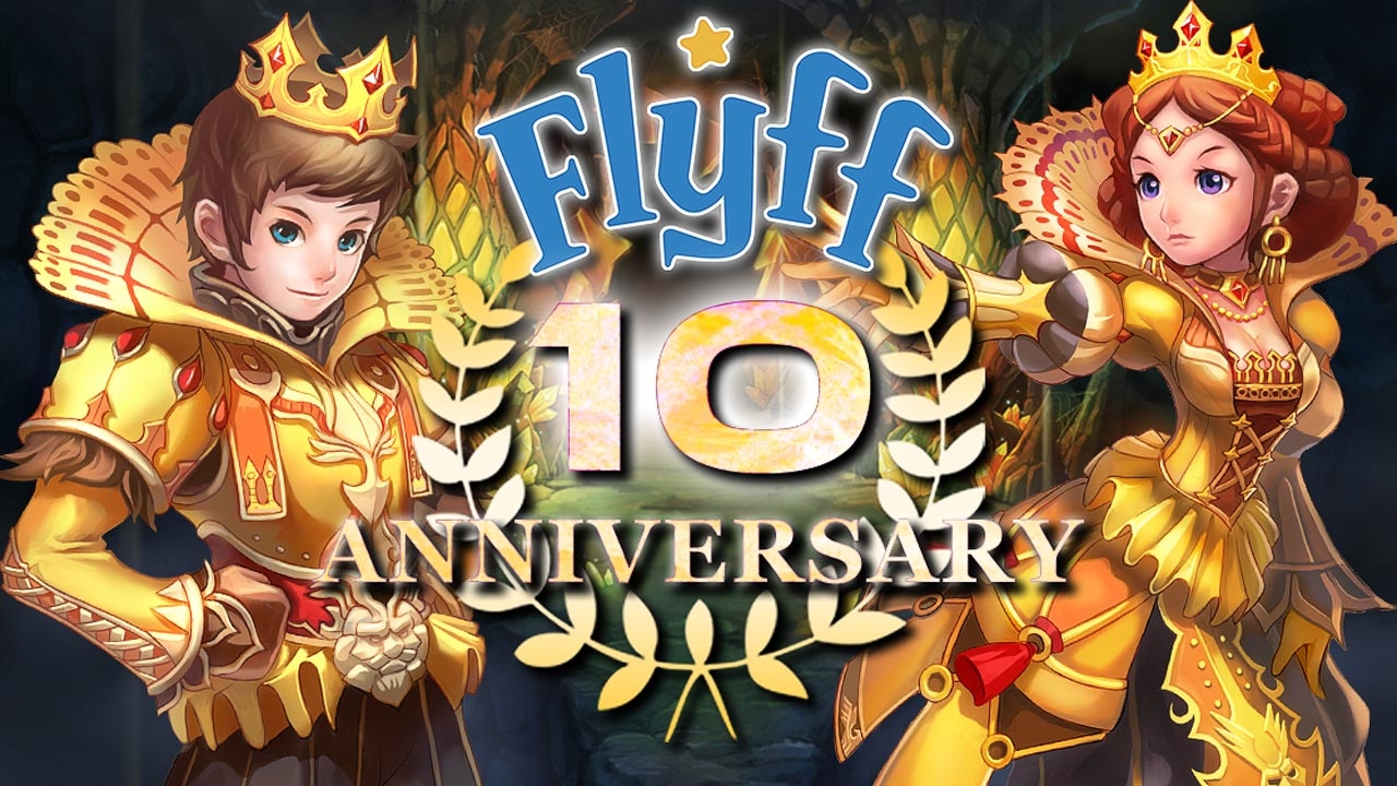 Flyff Celebrates 10th Anniversary with Skip Level Event news header