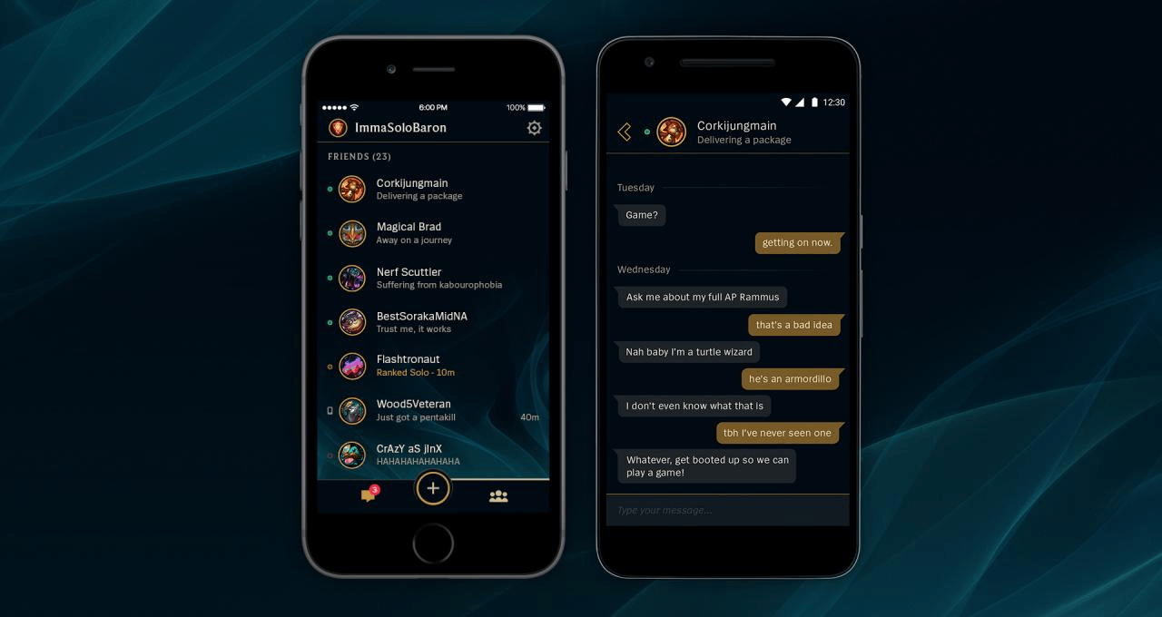 League Friends Mobile App Launches header