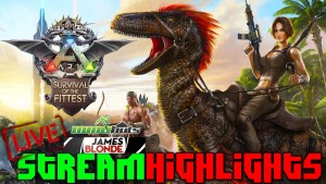 JamesBl0nde & BakermanBrad team up in the 2 man tribe mode of ARK: Survival of the Fittest!