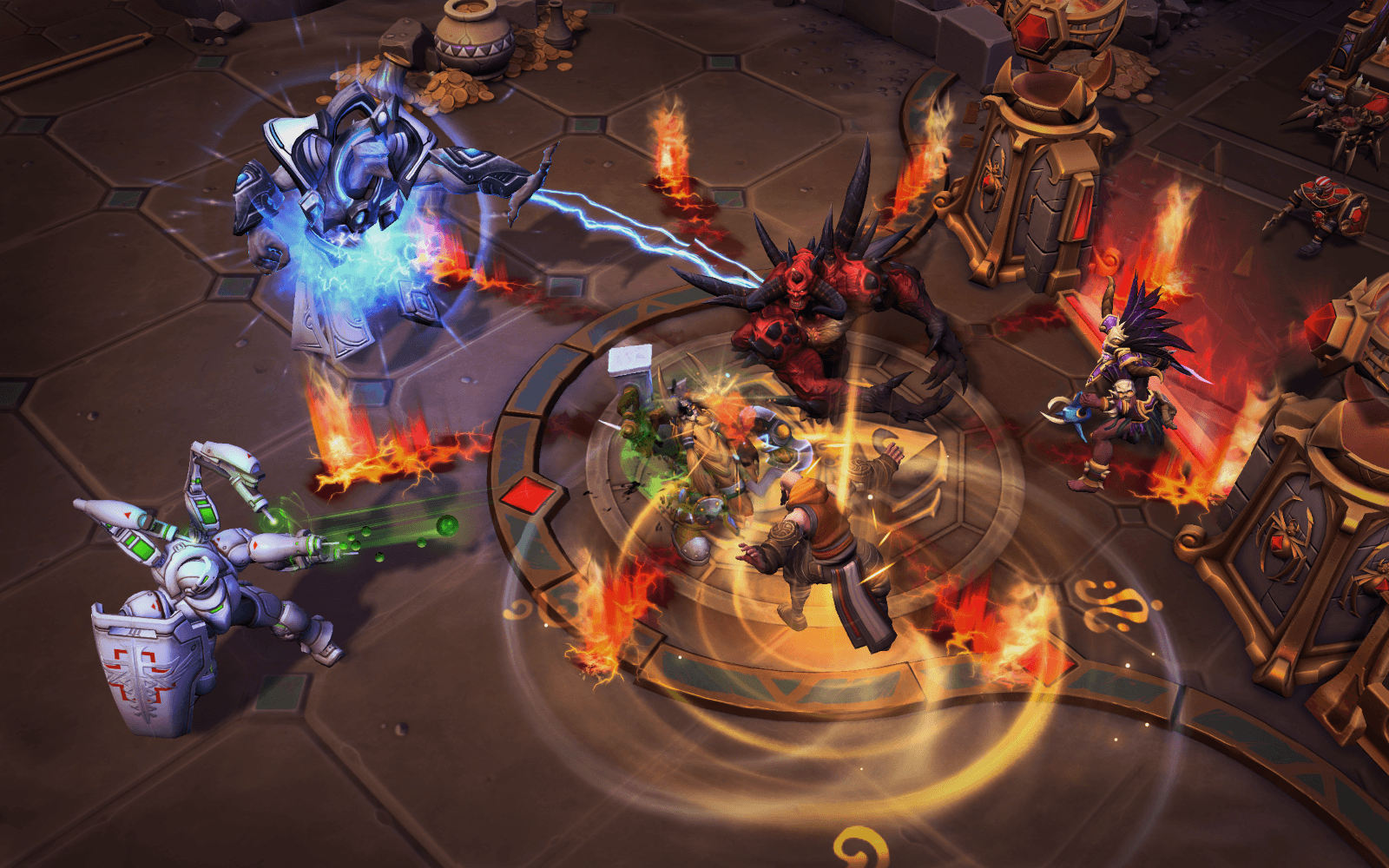 Heroes of the Storm Reveals New Lost Cavern Battleground