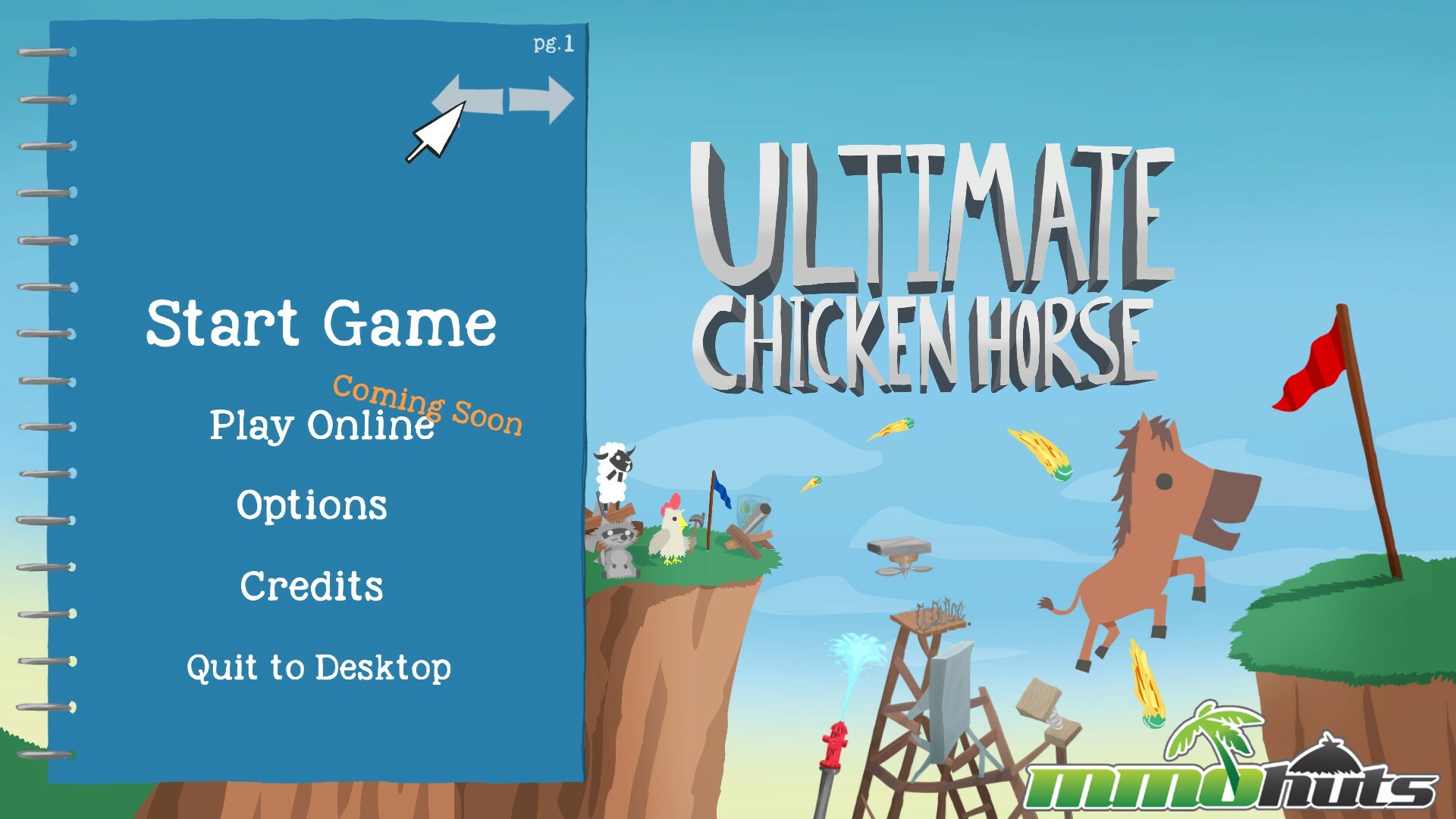 cheat code for ultimate chicken horse