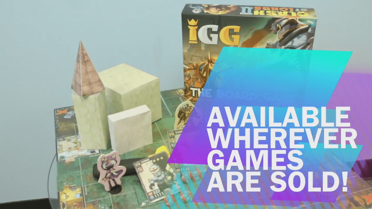 IGG Board Game Announcement Trailer Video Thumbnail