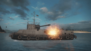 World of Tanks Console Tog Boat Mode