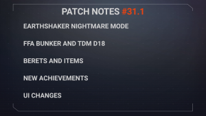 Warface Update 31.1 Patch Notes Thumbnail