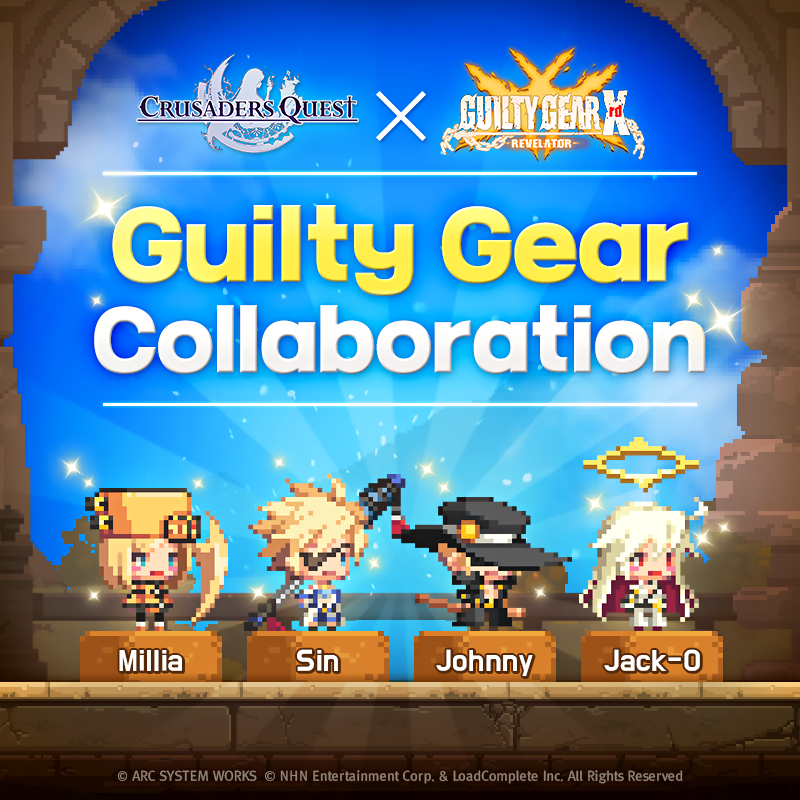 Guilty Gear X Crusaders Quest Collaboration Returns