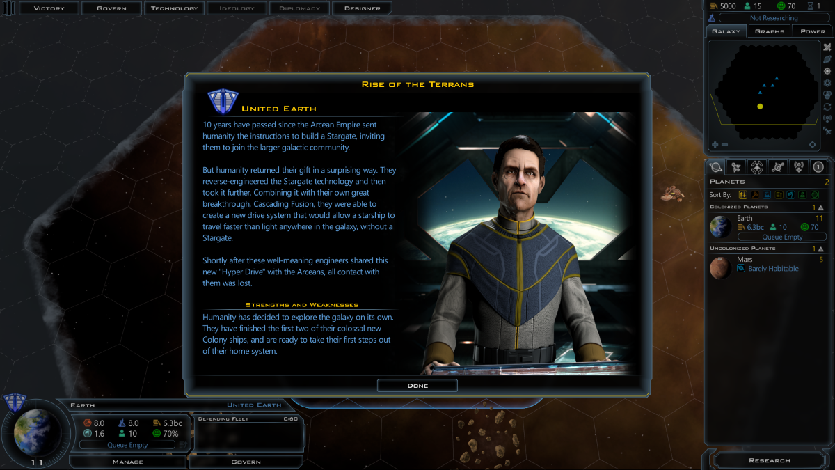 Galactic Civilizations III Rise of the Terrans DLC is Now Available