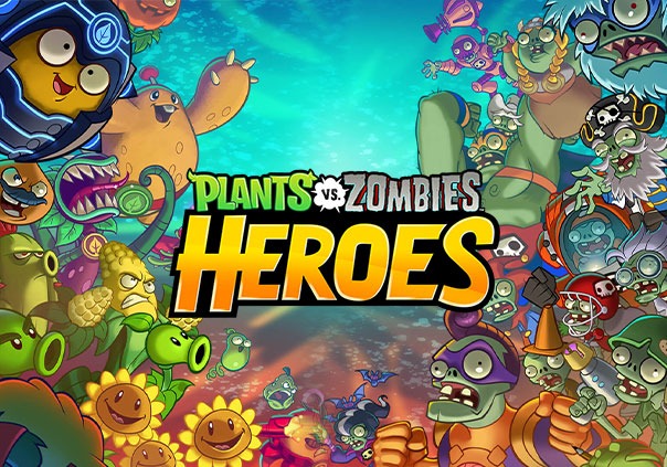 Plants vs Zombies Heroes Game Poster, Exclusive Art, NEW