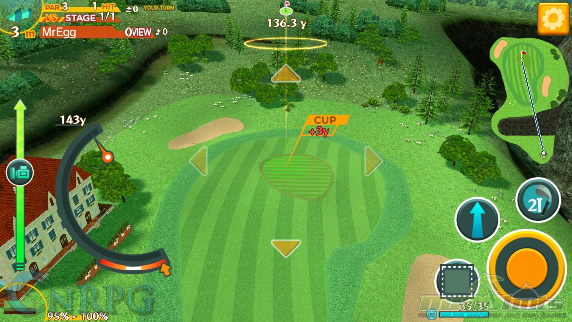 Eagle: Fatasy Golf Mobile Game Review