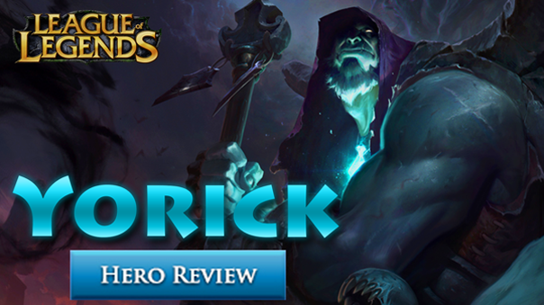 By Charles Perez (Kings Decree) Yorick, the Shepherd of Souls is back from the dead. But not for long. This is the fourth complete rework behind Sion, Poppy, and Taric. Every single one of those was a major success in revitalizing otherwise exceptionally rarely picked champions; two of which are even top tier picks in high ELO and competitive play. Now it’s Yorick’s turn. While the new kit and look brings him up to an acceptable level of quality, he’s doomed to return to the grave. Abilities Passive: Shepherd of Souls Occasionally neutral and enemy minions will drop a grave nearby; enemy champions always leave a grave. Q: Last Rites & Awakening Yorick’s next basic attack deals bonus attack damage and restores health. If the target is killed, raise a grave. If Last Rite is on cooldown, and at least 3 graves are nearby, spawn the corresponding amount of Mist Walkers. Yorick can only have up to 4 Mist Walkers active at any time, although they will instantly die when out of range. W: Dark Possession After a brief delay, summon a destructible wall that encircles the target for several seconds. Yorick and teammates may freely walk over the wall. E: Mourning Mist Hurl a glob of ectoplasm that deals magic damage, slows the enemy, and marks them. Marked targets will be prioritized and attacked by Yorick’s spawned minions immediately. R: Eulogy of the Isles Summon Maiden of the Mist. The Maiden moves and attacks on her own accord, but will assist Yorick should he be attacked nearby. If both Yorick and the Maiden attack the same target, they will do bonus magic damage plus a percentage of the enemy’s max hp. Strengths + Tower Taking Menace + Can Build Tanky and Still Do Loads of Damage + 1v1 Master Weaknesses - Predictable and Easy to Play Around - Zero Engage - Little Crowd Control Roles Yorick is, at this point in time, able to freely play either top, jungle or support. He is a shoe in for top for obvious reasons (self-sustaining split pusher), but he’s also adequate in the jungle and support due to his ability to push a turret after a kill phenomenally well - this is especially fantastic because of the recent change that gives extra gold for the first turret taken. Additionally, he doesn’t need much gold to be effective due to his innate tankiness and light amount of crowd control. Build Overview Getting started with Yorick is pretty straight forward. When playing any position take a defensive mastery page. Similarly with the runes, focus on a more passive setup to get through the rough early game. Items wise each role will start with their respective first buy: jungler takes Machete, support picks up Relic Shield, and top buys Doran’s Shield. Because Yorick's main goal is to take towers, the optimal next few items is Sheen into Iceborn Gauntlet and boots. These core pick ups will give the player vital slipperiness and protective stats when overextended-ly pushing a lane. Follow up with an upgrade to Mercury Tread’s and more defensive items like Randuin’s Omen and Spirit Visage to stay alive - or a Ravenous Hydra for extra siege power if doing well. Gameplay His early game is rough, no way around it. His 'Q' is on a long cooldown and he needs the Maiden of the Mist to reach his potential. Levels one through six is all about surviving. Don’t be afraid to use or lose resources just to survive. If the player is able to make it to the mid game without being hopelessly behind, Yorick can then get to work. Push lanes nonstop with 'Q' and 'R'. Additionally, major objectives like Drake, Rift Herald, and Baron are easily taken with the Maiden. Don’t focus on kills akin to someone like Rengar or Shaco might, Yorick leads his team with gold from objectives. Late game is similar but more difficult. By this point most teams are much more inclined to group up and teamfight. If teleport is available, keep a close eye on any potential team fights. Supports and junglers are forced to stay close to the group with the expectation to help tank damage or peel for the carries as necessary. Should a major team fight be won, Yorick can then snowball with extra Mist Walkers from all the nearby graves and plenty of time to smack turrets down. However that's if he can get to that point; therein lays a huge problem. Yorick is a win-more champion with very little power to comeback from behind. Tips Despite his simple appearance and fairly straight forward kit, there are a lot of little tricks that one should know for maximum effectiveness - that is, if he isn’t picked or banned due to being a “new” champion. The ‘Q’ ability (Last Rites & Awakening) is an auto attack reset. In other words one should attack, hit 'Q' as soon as it connects and attack immediately after. (AA-Q-AA) Kill enemies with 'Q' as much as possible to drop graves so Mist Walkers will spawn. The ‘W’ (Dark Possession) has a long cast animation, aim well ahead of the target enemy or flash on top of them for the guarantee. ‘W’ doesn’t necessarily have to trap someone to be effective, just being a bit of impassable terrain can prove beneficial (e.g. zoning). ‘E’ (Mourning Mist) will hit even invisible enemies like Shaco, Twitch, and Evelynn. ‘E’ shoots out starting at the cursor location, to avoid missing aim in front of whatever is being targeted. The ‘R’ ability (Eulogy of the Isles) stays around along as she has health left, protect her for maximum up time. Otherwise, sacrifice the Maiden to a turret for map pressure. Keep in mind she will always be targeted first in a group of minions! If jungling, ‘R’ can help rapidly clear camps - including drake. Long Term Viability Yorick is a tricky champion to judge. He’s kind of like Nasus in that he’s a strong splitpusher with a kit that revolves around a hard hitting ‘Q’ ability, and a bit like Fiora in the strong 1v1 or 1v2 dueling. However, instead of being an absolute monster with a massive amounts of stacks due to AFK farming or incredible team utility, the Shepherd’s power is dialed back to be more consistent albeit weaker. Problem is, he’s not that great in either role. Nasus is broken under the right circumstances and god awful in others, Yorick will always solidly be average - even with his absurd base damage. Throw in the lack of engage and I don’t think he will ever be a top tier pick in SoloQ or competitive. 'But Fiora was an overpowered top laner and she didn’t have engage!’ Thing is, her mobility and tank busting ability was - and somewhat still is - ridiculous. She also has the big heal and is still not a top tier pick. The only thing that concerns me is just how much pros and top players value turret taking power. Yorick, aside from ADCs, is the absolute king of taking turrets and pushing lanes. Maybe that alone will be enough to fit him into a jungler or support role. Ultimately time will tell, but I believe he’ll go back to being a low pick rate chump after a bit of experimentation. Alas, Poor Yorick! Yorick is a terrifying split pusher with incredibly devastating dueling combat prowess, unfortunately his low mobility, team utility, and crowd control is going to send this Shepherd of Lost Souls back to the afterlife.
