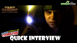 SWTOR: Knights of the Eternal Throne - NYCC 2016 Quick Interview