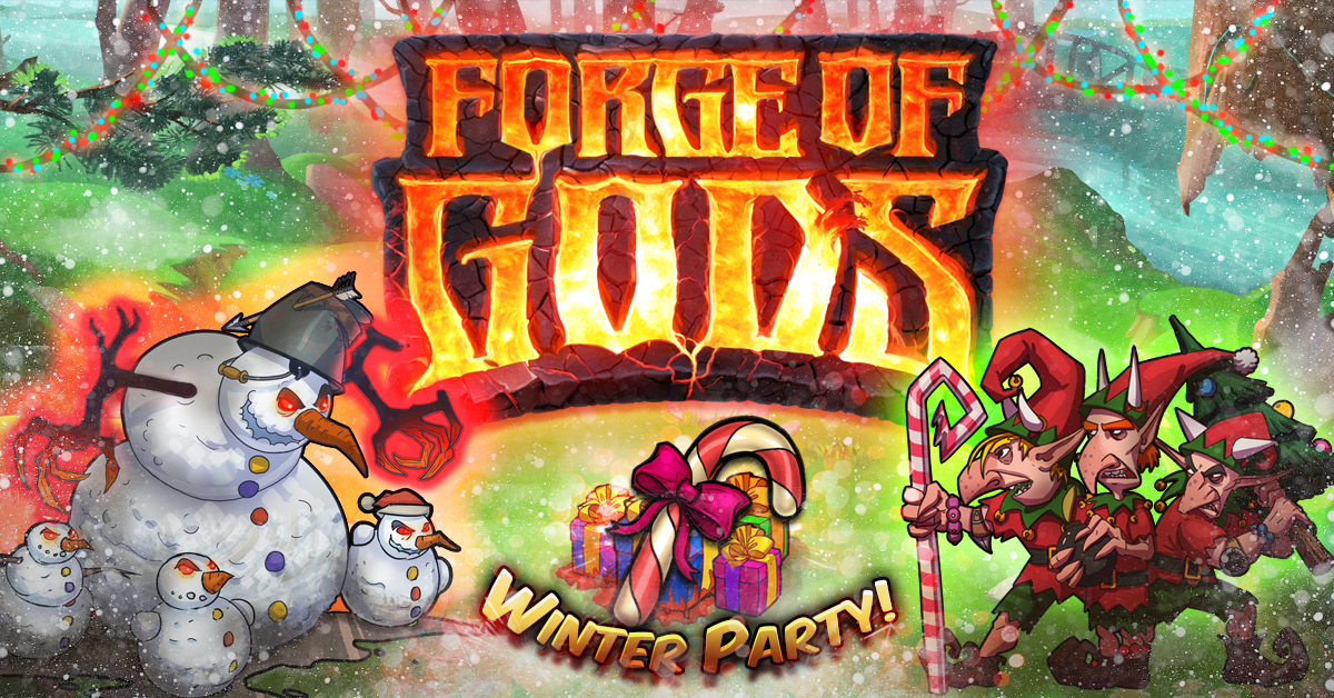 Forge of Gods Winter Party Update Available