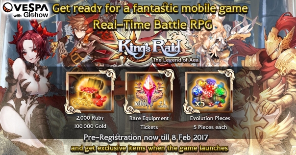 King's Raid News - Pre-Registration Now Available