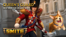 SMITE Queen's Guard Erlang Shen Skin Preview