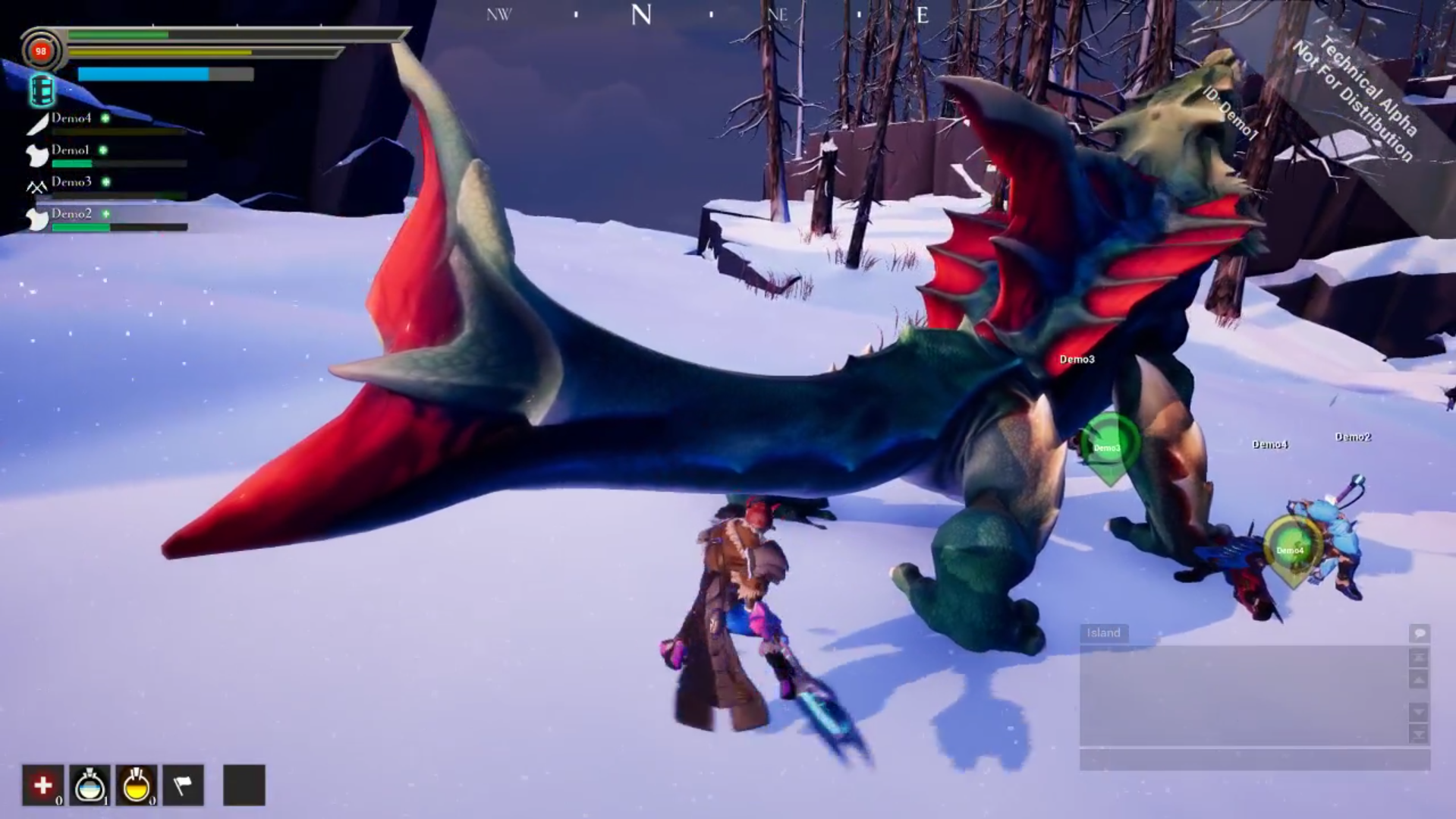 Dauntless E3 Footage Drask Corpse Camping