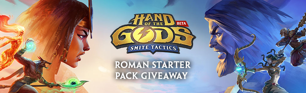 Hand of the Gods Roman Starter Pack Giveaway Banner
