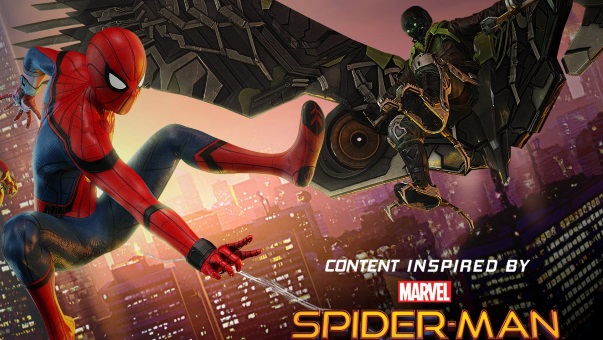 Spiderman Homecoming Marvel Heroes Omega Main Image