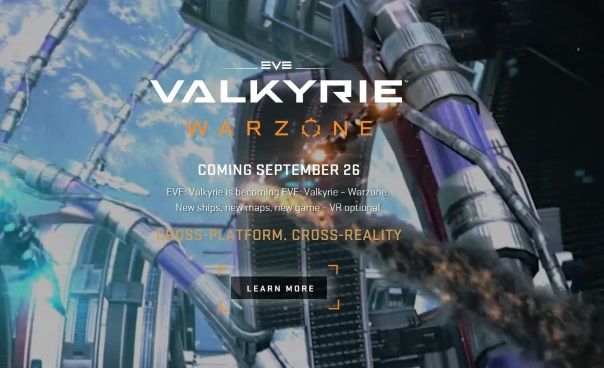 Welcome to the next life - EVE_ Valkyrie - Main Image