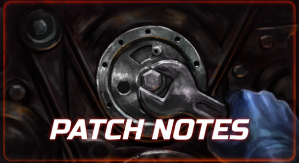 Heavy Metal Machines Patch Notes Header