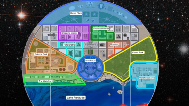 Ship of Heroes Reveals the Apotheosis City Map | MMOHuts