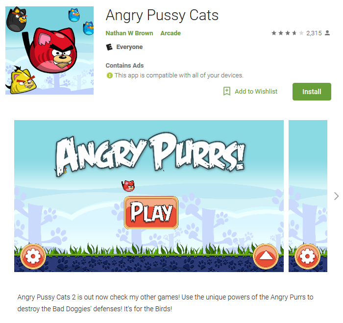 Angry Purrs Screenshot