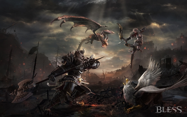 Bless Online Announcement Header