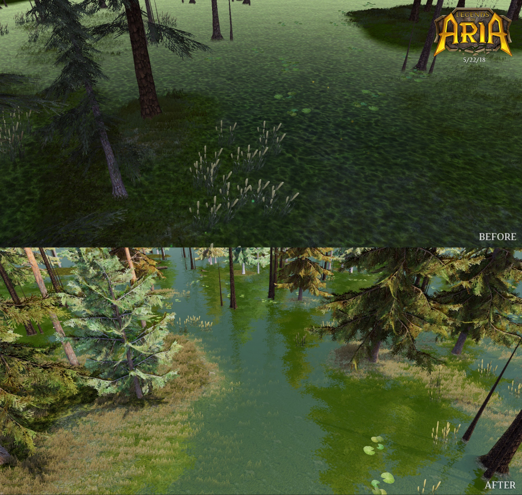 Legends of Aria Swamp Update Reveal