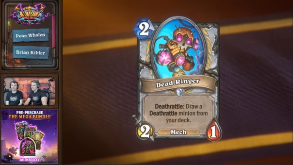 Hearthstone -Boomsday Project Card Reveal VOD -image