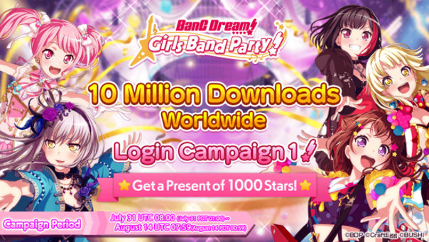 Bang Dream Girls Party - 10 Million -image