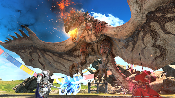 FFXIV x Monster Hunter World -image