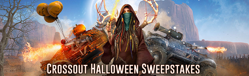 Crossout Halloween Giveaway Wide Banner