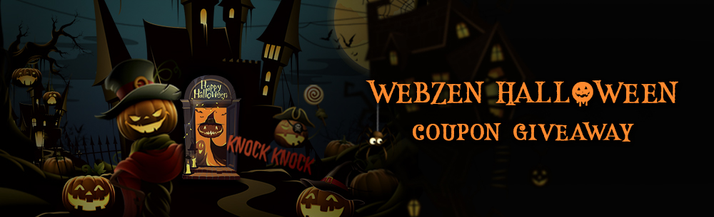 Webzen Halloween Wide Banner