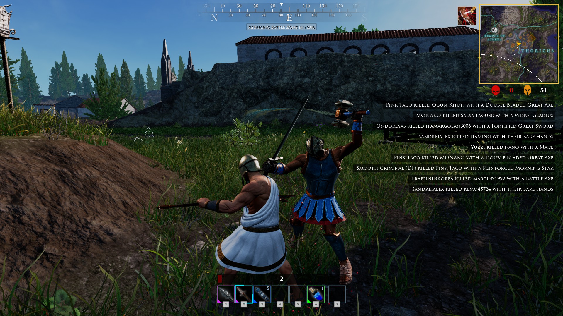 Zeus' Battlegrounds Screenshot