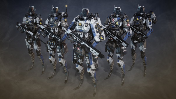 Planetside 2 New Robotic Infantry screenshot