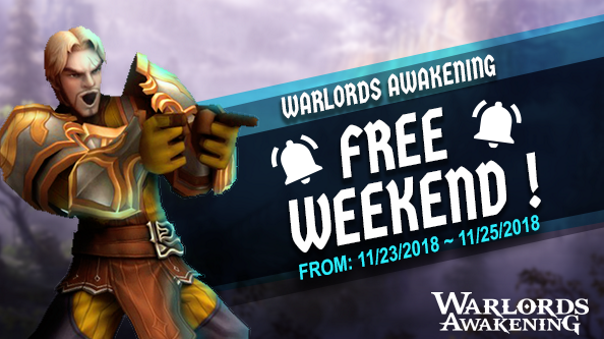 Warlords Awakening Free Weekend Splashart