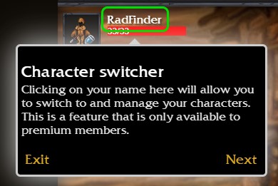 Initium Character Switcher