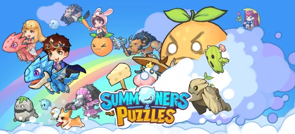 Summoners and Puzzles Key Art