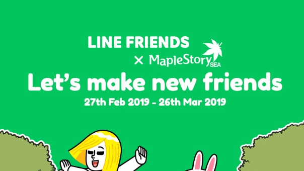 MapleStorySEA x LINE FRIENDS image