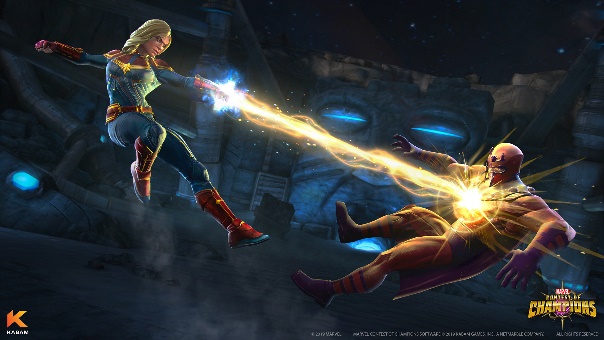 Marvel Contest of Champions Captain Marvel Screenshot