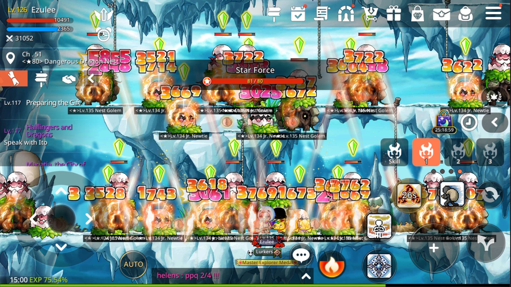 MapleStory M Shadower Gameplay Screenshot