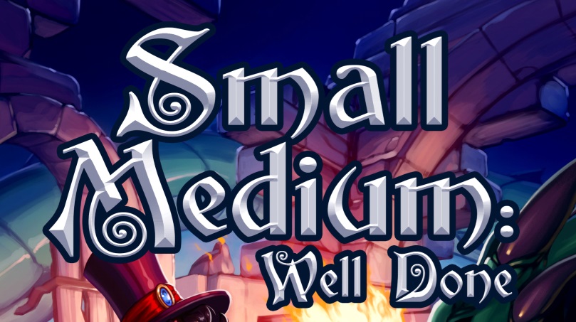 Small Medium Well Done LitRPG Cover Banner