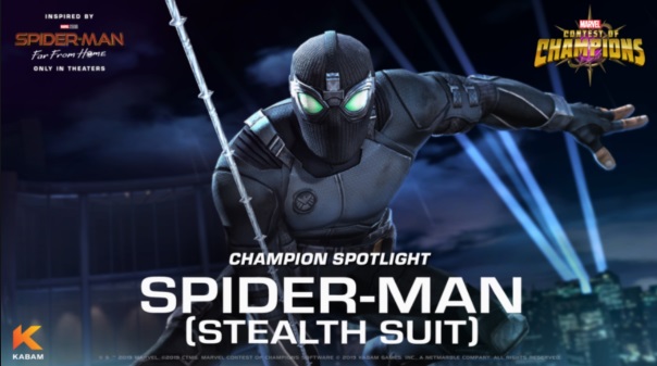 Marvel CoC - Spider-Man - Stealth Suit