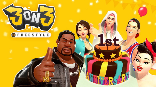 3on3 FreeStyle Celebrates One Year on the Xbox One