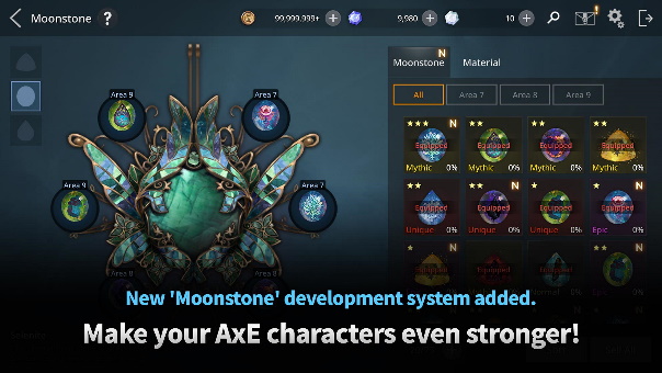 AxE Moonstone Update