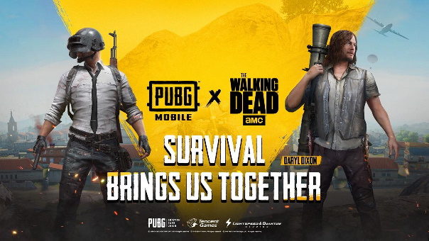 PUBG Mobile x The Walking Dead collab
