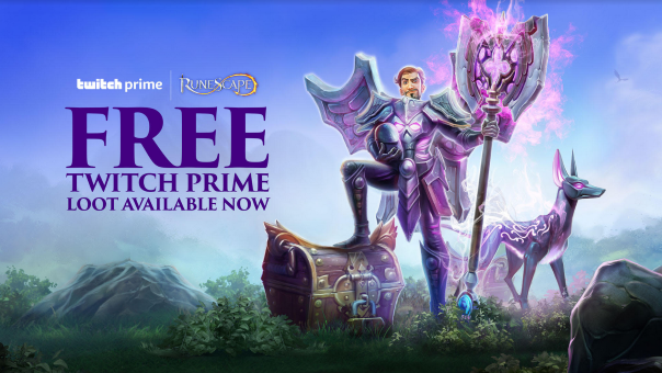 RuneScape Twitch Prime Header Text