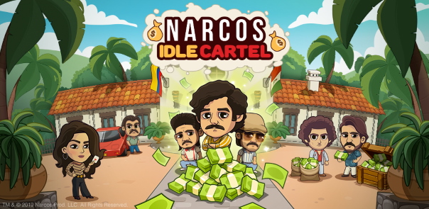 Narcos Idle Cartel Key Art